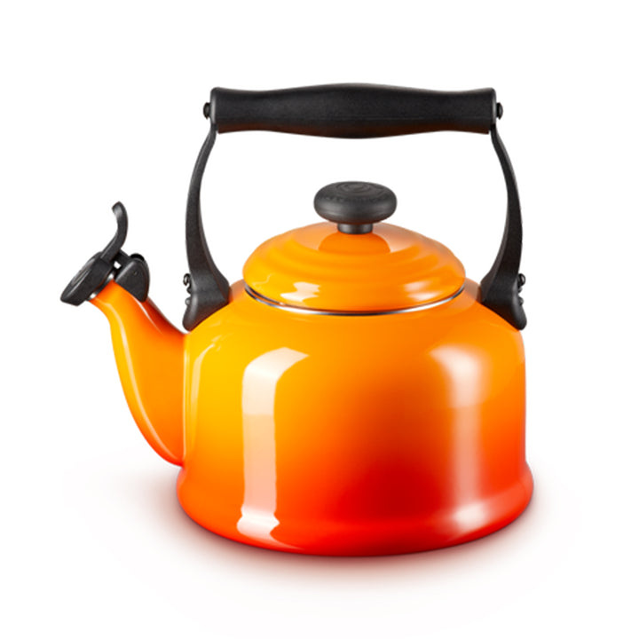 Le Creuset, Le Creuset Stoneware Traditional Kettle - Volcanic, Redber Coffee