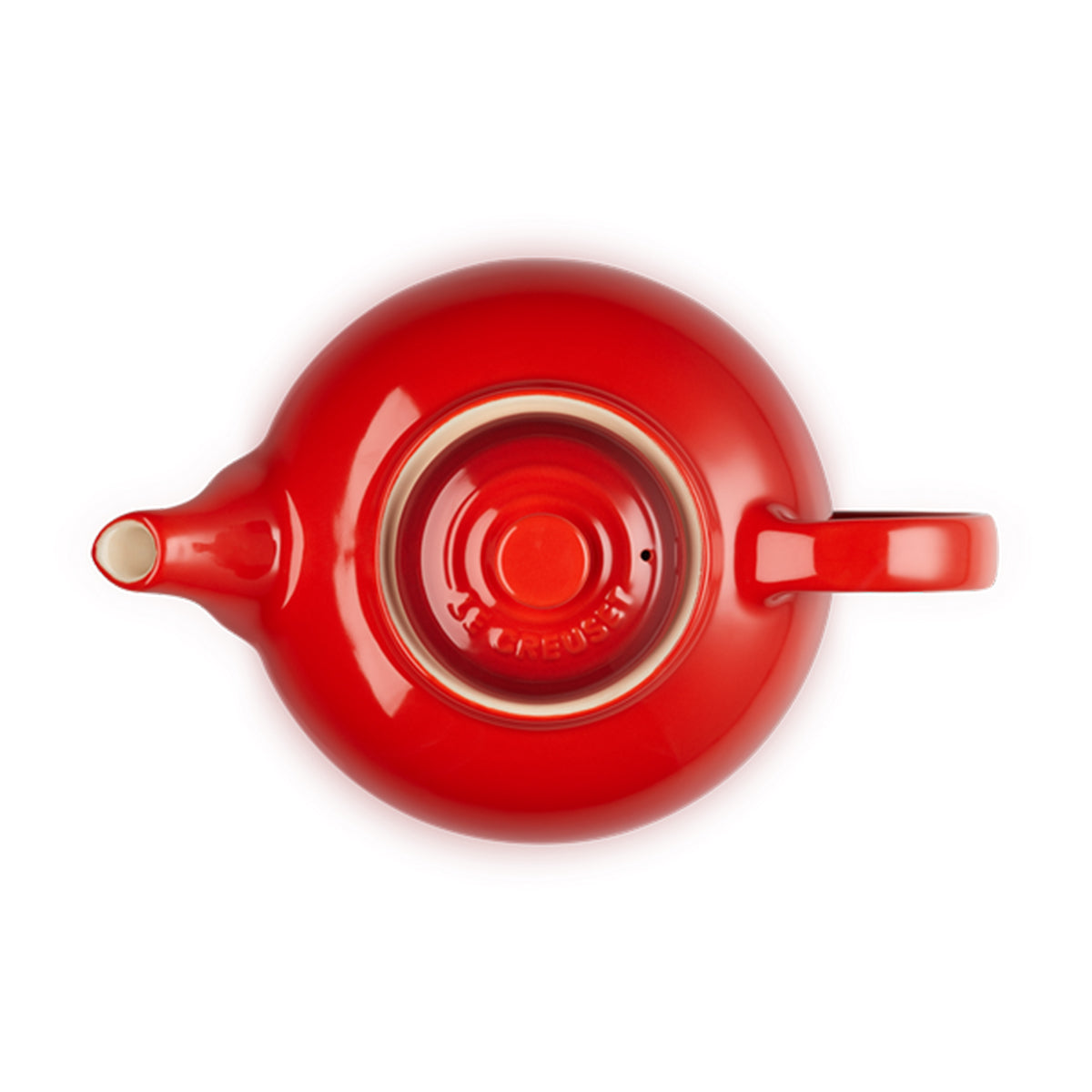 Le Creuset Stoneware Classic Teapot - Cerise | Redber Coffee