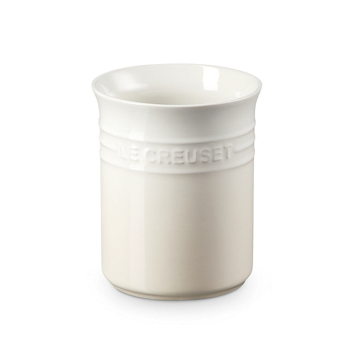 Le Creuset Stoneware Small Utensil Jar - Meringue