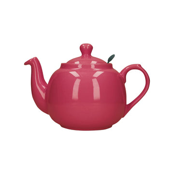 London Pottery, London Pottery Farmhouse 4 Cup Teapot - Pink, Redber Coffee