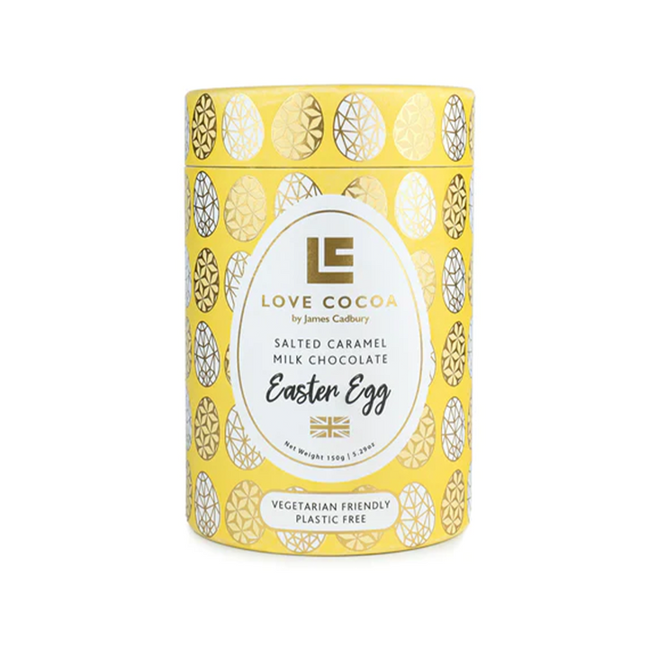 Love Cocoa, Love Cocoa Salted Caramel Milk Chocolate Easter Egg, Redber Coffee