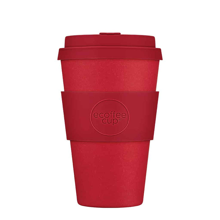 Ecoffee, Ecoffee Cup Reusable Bamboo Travel Cup 0.4l / 14 oz. - Red Dawn, Redber Coffee