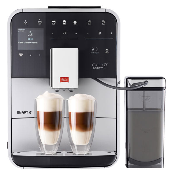 Melitta, Melitta Barista TS Smart F850-101 Silver Bean To Cup Coffee Machine, Redber Coffee