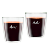 Melitta, Melitta Espresso Coffee Glasses Double Walled Set of 2 pcs, 0.08L, Redber Coffee