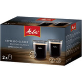 Melitta, Melitta Espresso Coffee Glasses Double Walled Set of 2 pcs, 0.08L, Redber Coffee