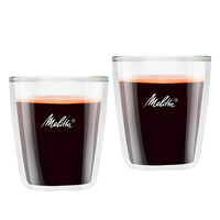 Melitta, Melitta Espresso Coffee Glasses Double Walled Set of 2 pcs, 0.08L, Redber Coffee
