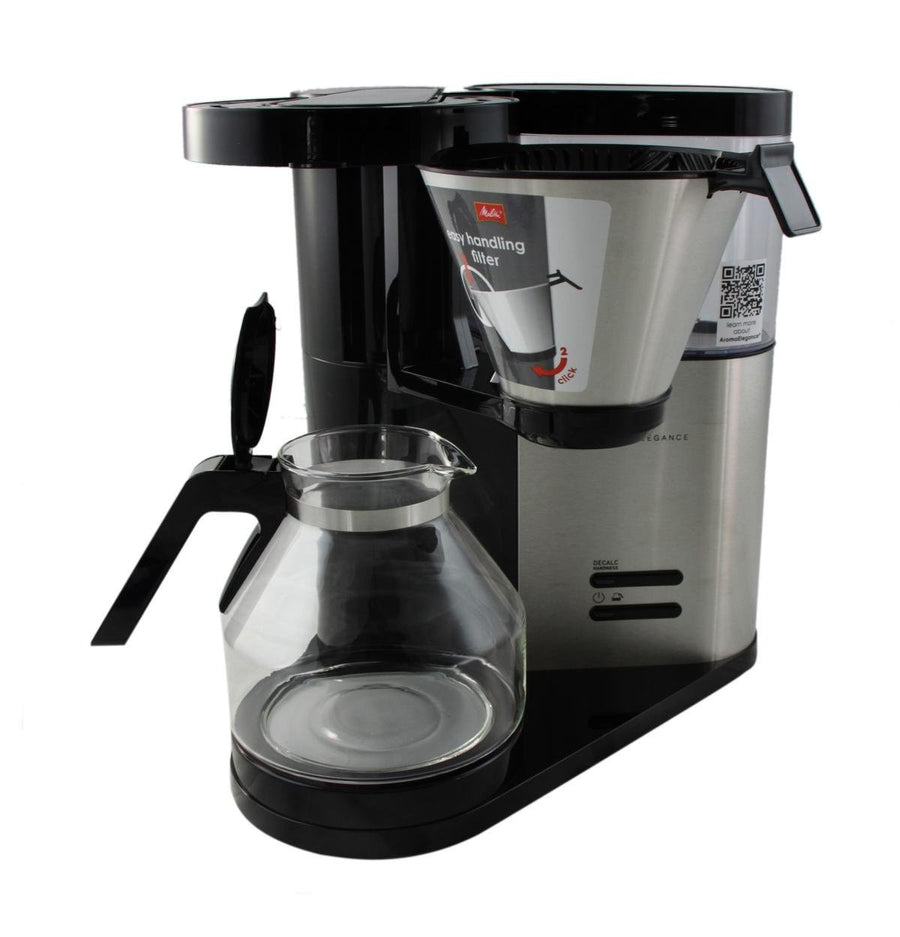 Melitta, Melitta AromaElegance Filter Coffee Machine 1012-01 - Stainless Steel, Redber Coffee