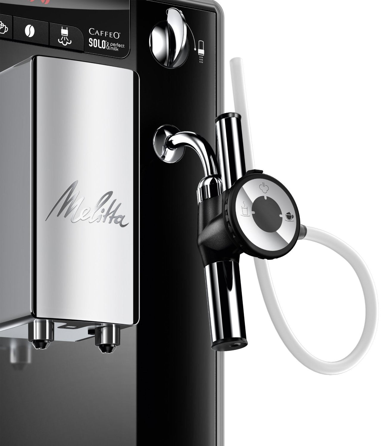 Melitta, Melitta Caffeo Solo & Perfect Milk (Black) E957-102, Redber Coffee