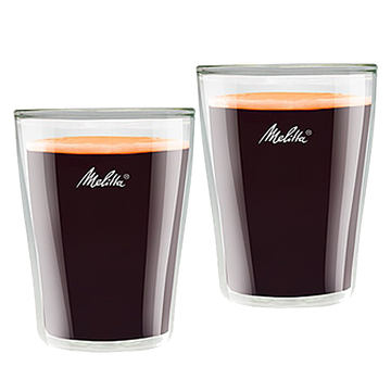 Melitta, Melitta Coffee Glasses Double Walled Set of 2 pcs, 0.20L, Redber Coffee
