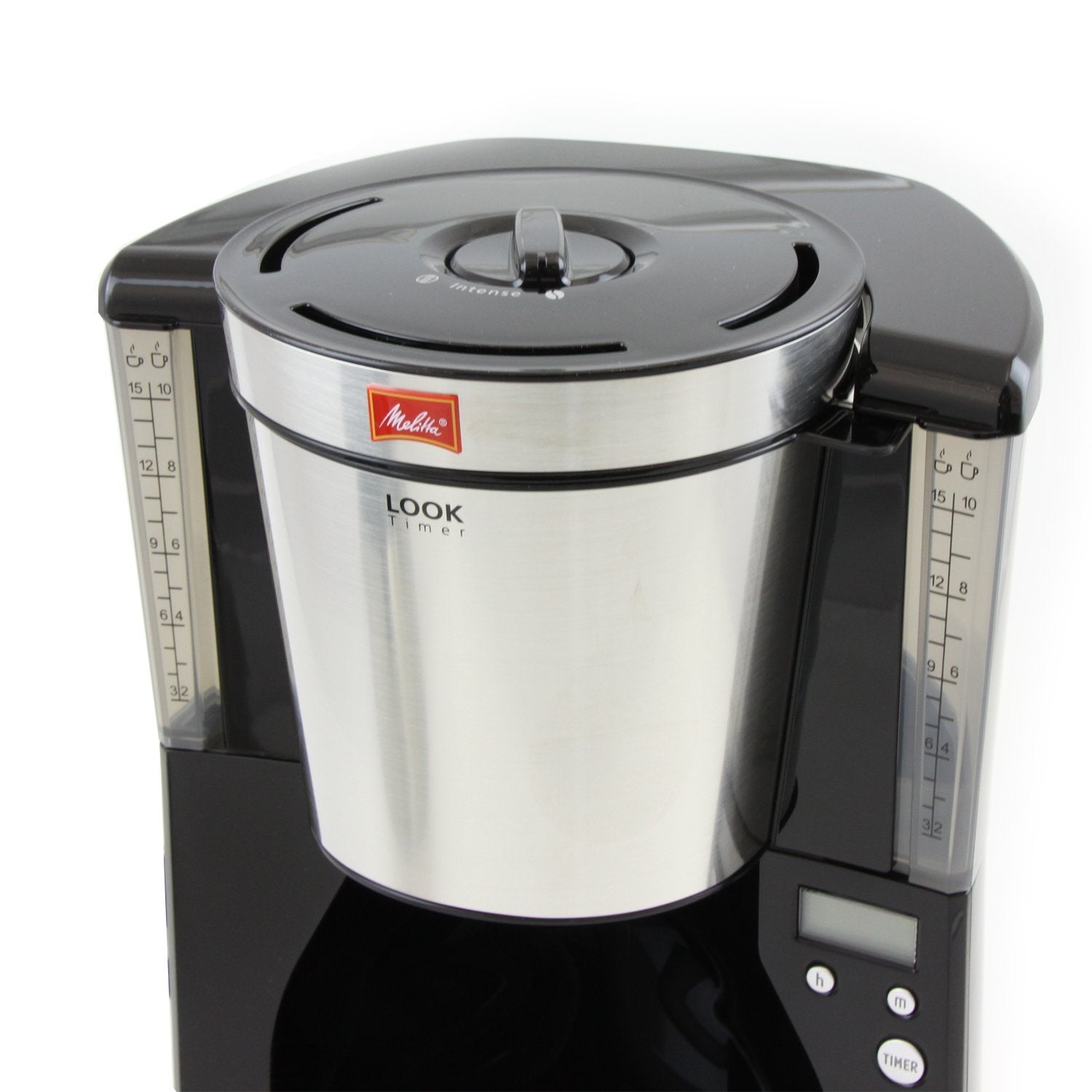 Melitta, Melitta Look IV Therm Timer Filter Coffee Maker (Black), Redber Coffee