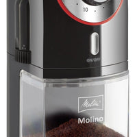 Melitta, Melitta MOLINO Electric Burr Coffee Grinder, Redber Coffee