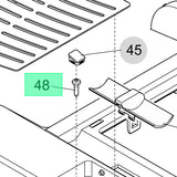 Melitta, Melitta Spare Screw for Upper Cover for Caffeo Barista T, TS, TSP (6715533), Redber Coffee