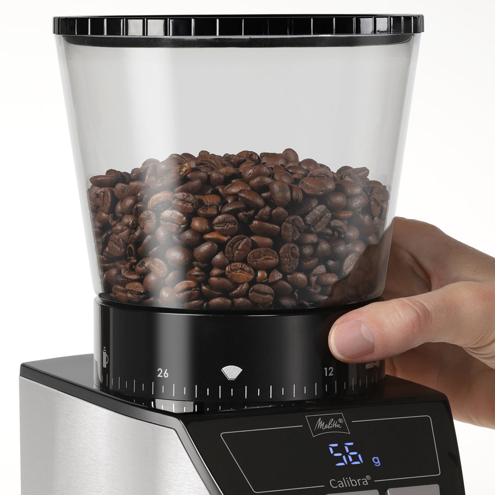 Melitta, Melitta Calibra Burr Grinder with Integrated Scale 6766579, Redber Coffee