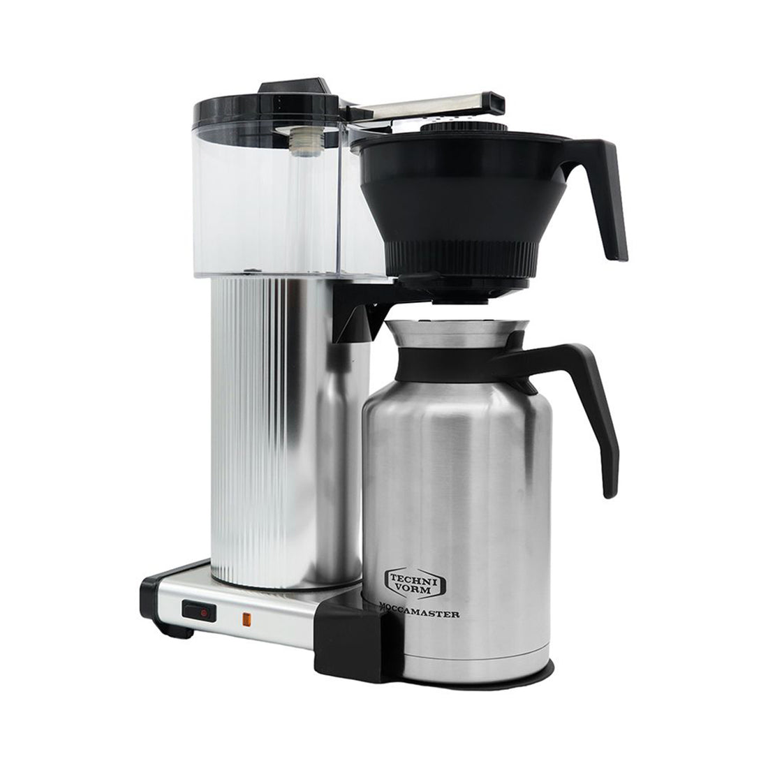 Moccamaster, Moccamaster CDT Grand with UK-Plug - Stainless Steel/Silver 39225, Redber Coffee