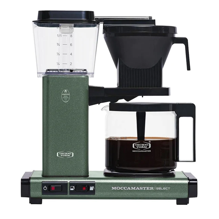Moccamaster, Moccamaster KBG Select Filter Coffee Machine - Forest Green, Redber Coffee