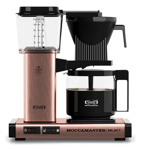 Moccamaster, Moccamaster KBG Select Filter Coffee Machine 53802 - Copper, Redber Coffee