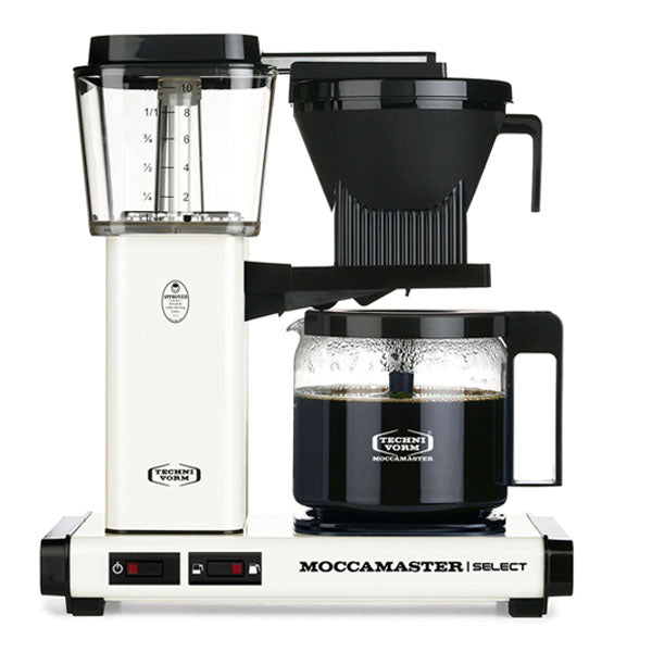 Moccamaster, Moccamaster KBG Select Filter Coffee Machine - 53805 Off White, Redber Coffee