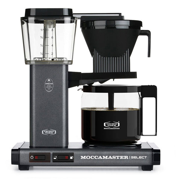 Moccamaster, Moccamaster KBG Select Filter Coffee Machine 53811 - Stone Grey, Redber Coffee