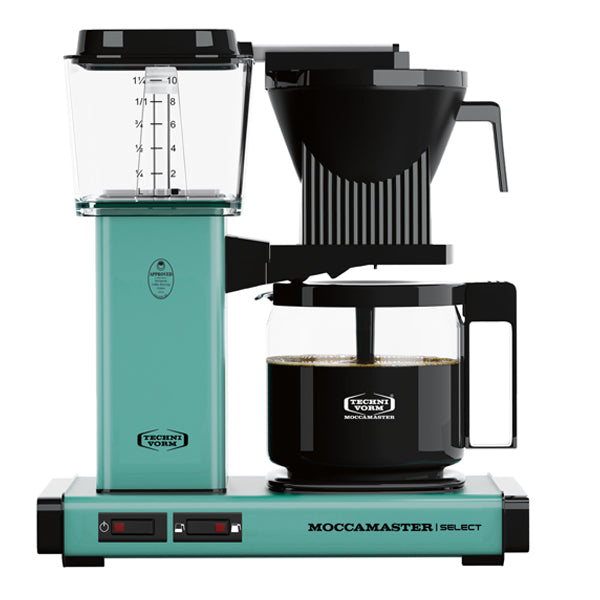 Moccamaster, Moccamaster KBG Select Filter Coffee Machine 53812 - Turquoise, Redber Coffee
