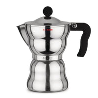 Alessi, Moka Alessi Stove Top Espresso Coffee Maker 6-cup by Alessandro Mendini, Redber Coffee