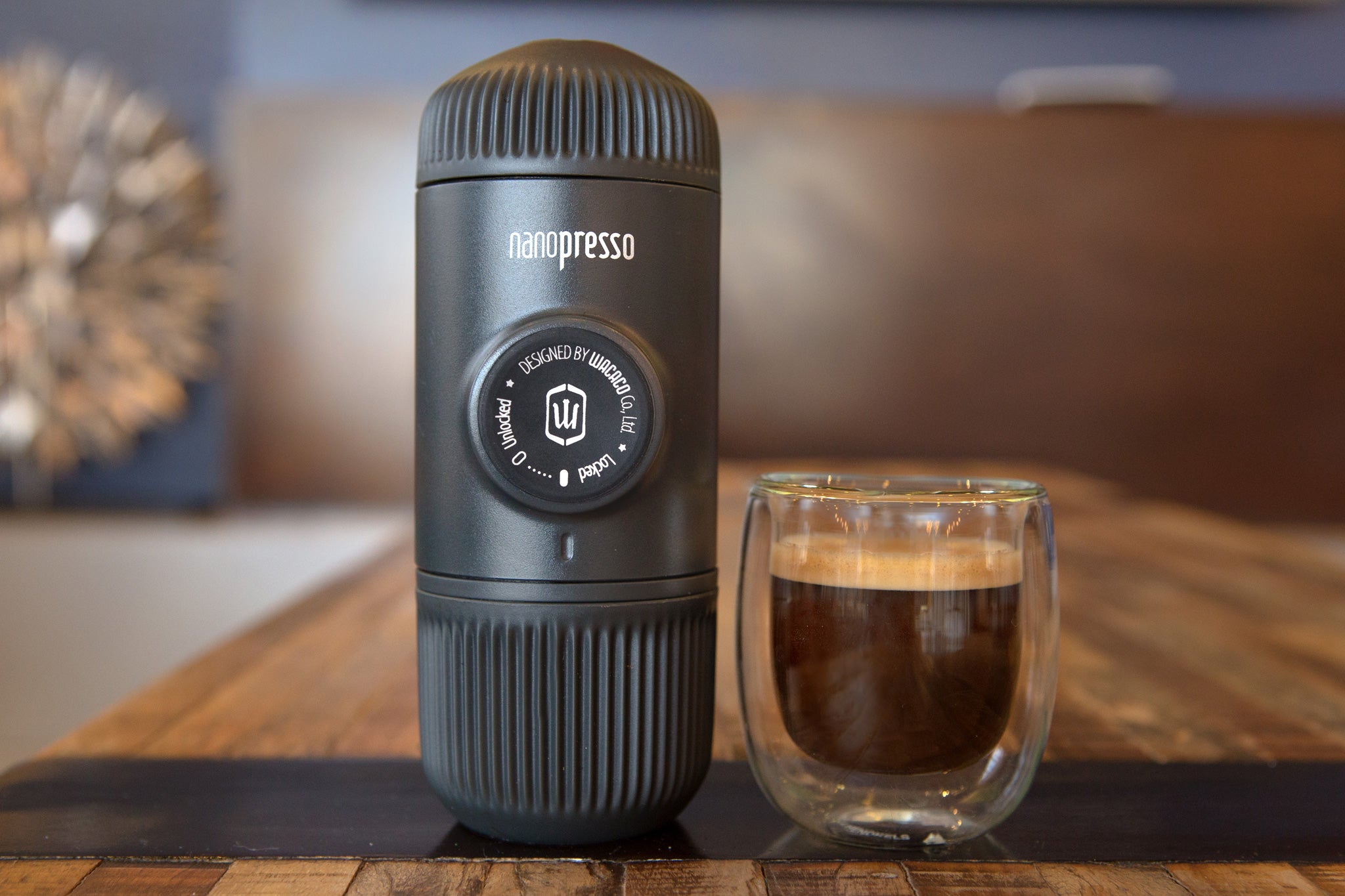Wacaco Nanopresso Black Portable Espresso Maker with Case – Redber
