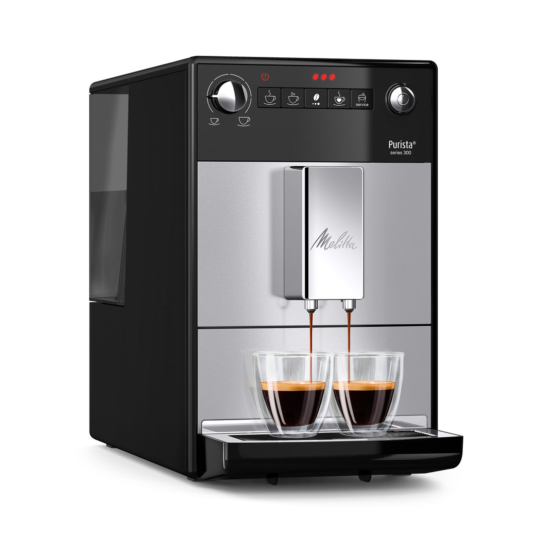 Melitta, Melitta Purista® Series 300 Bean to Cup Coffee Machine - Silver F230-101, Redber Coffee