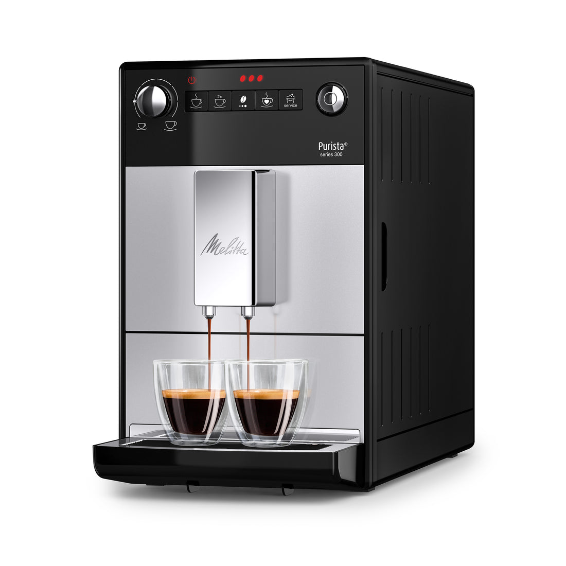 Melitta, Melitta Purista® Series 300 Bean to Cup Coffee Machine - Silver F230-101, Redber Coffee