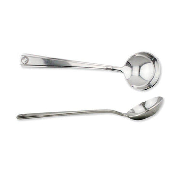 Rhinowares, Rhino Stainless Steel Cupping Spoons - Box of 12, Redber Coffee