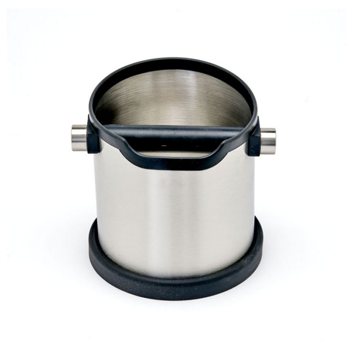 Rhinowares Deluxe Knock Box - Stainless Steel