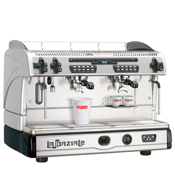 Upgrade your café with the La Spaziale S5 EK, a commercial semi-automatic espresso machine designed for high-performance coffee service. Featuring energy-efficient technology, programmable buttons, and dual pressure gauges, it’s ideal for busy cafés, bars, and restaurants. Available in 2, 3, or 4 group models, the S5 EK ensures consistent quality.
