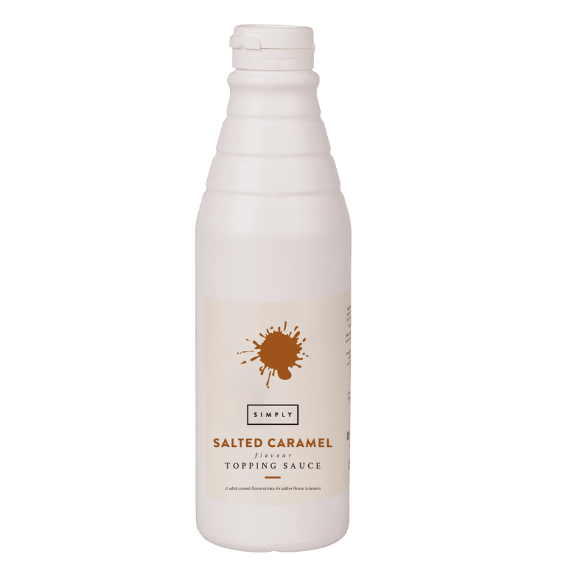 IBC, Simply Salted Caramel Topping Sauce 1kg, Redber Coffee