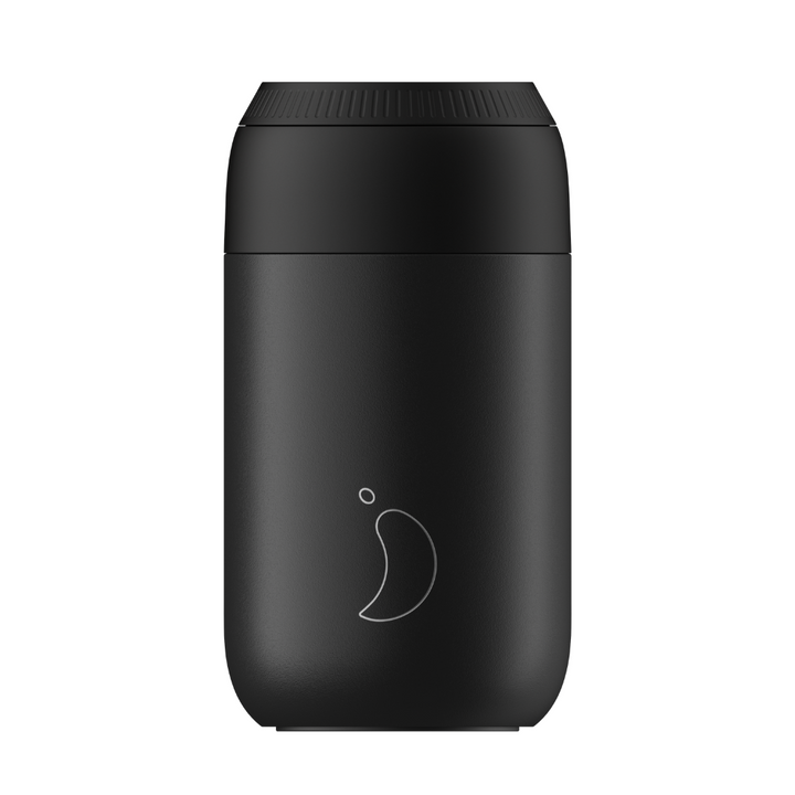 Chilly's, Chilly's Series 2 Stainless Steel 340ml Cup - Abyss Black, Redber Coffee