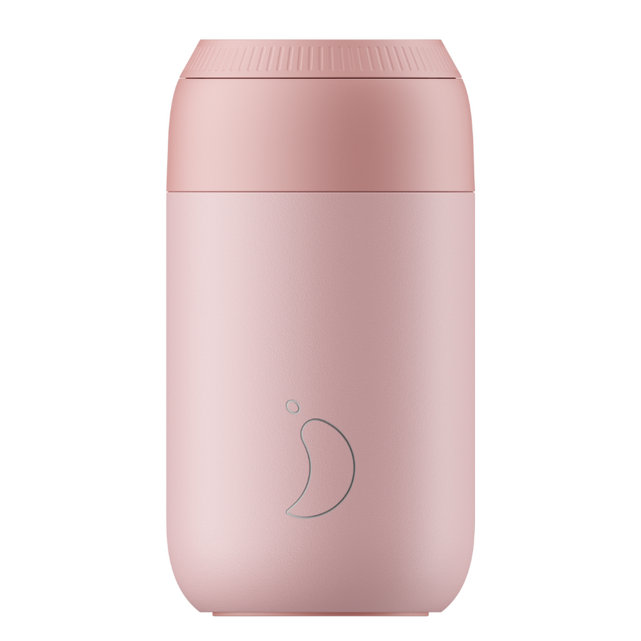 Chilly's, Chilly's Series 2 Stainless Steel 340ml Cup - Blush Pink, Redber Coffee