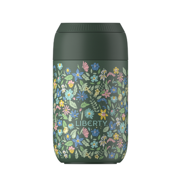 Chilly's, Chilly's Series 2 x Liberty 340ml Cup - Summer Sprigs Pine Green, Redber Coffee