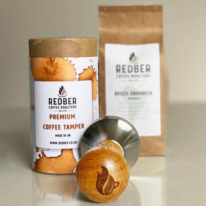 Redber, REDBER - COFFEE TAMPER - Light Oak (58mm), Redber Coffee