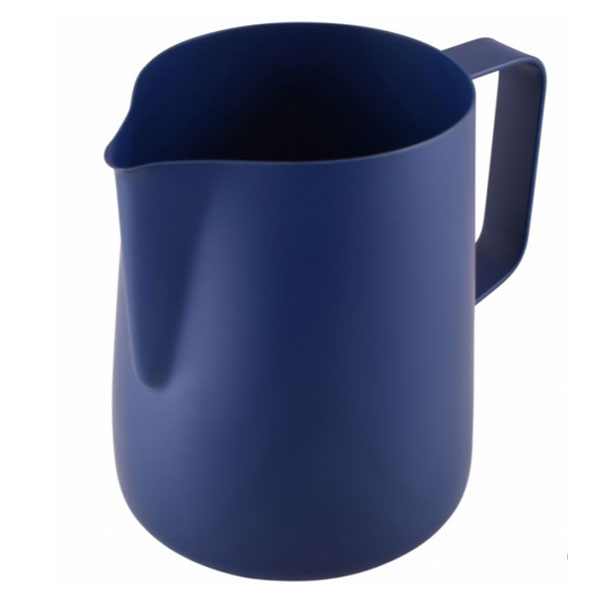 Redber Coffee, TEFLON - MILK PITCHER - Teflon Coated, Blue (600ml/20oz), Redber Coffee