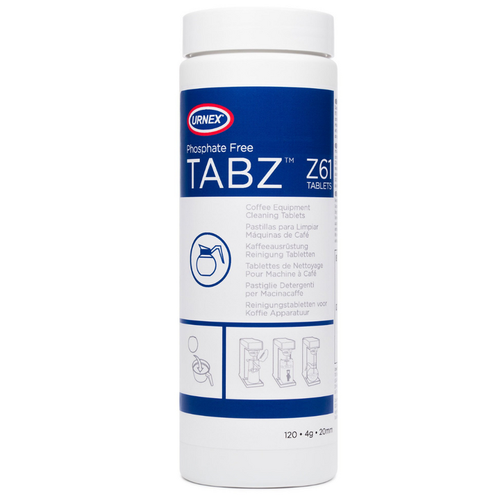 Urnex, Urnex Tabz Z61 (Phosphate Free ) Coffee Equipment Cleaning Tablets - 120 Tablets, Redber Coffee