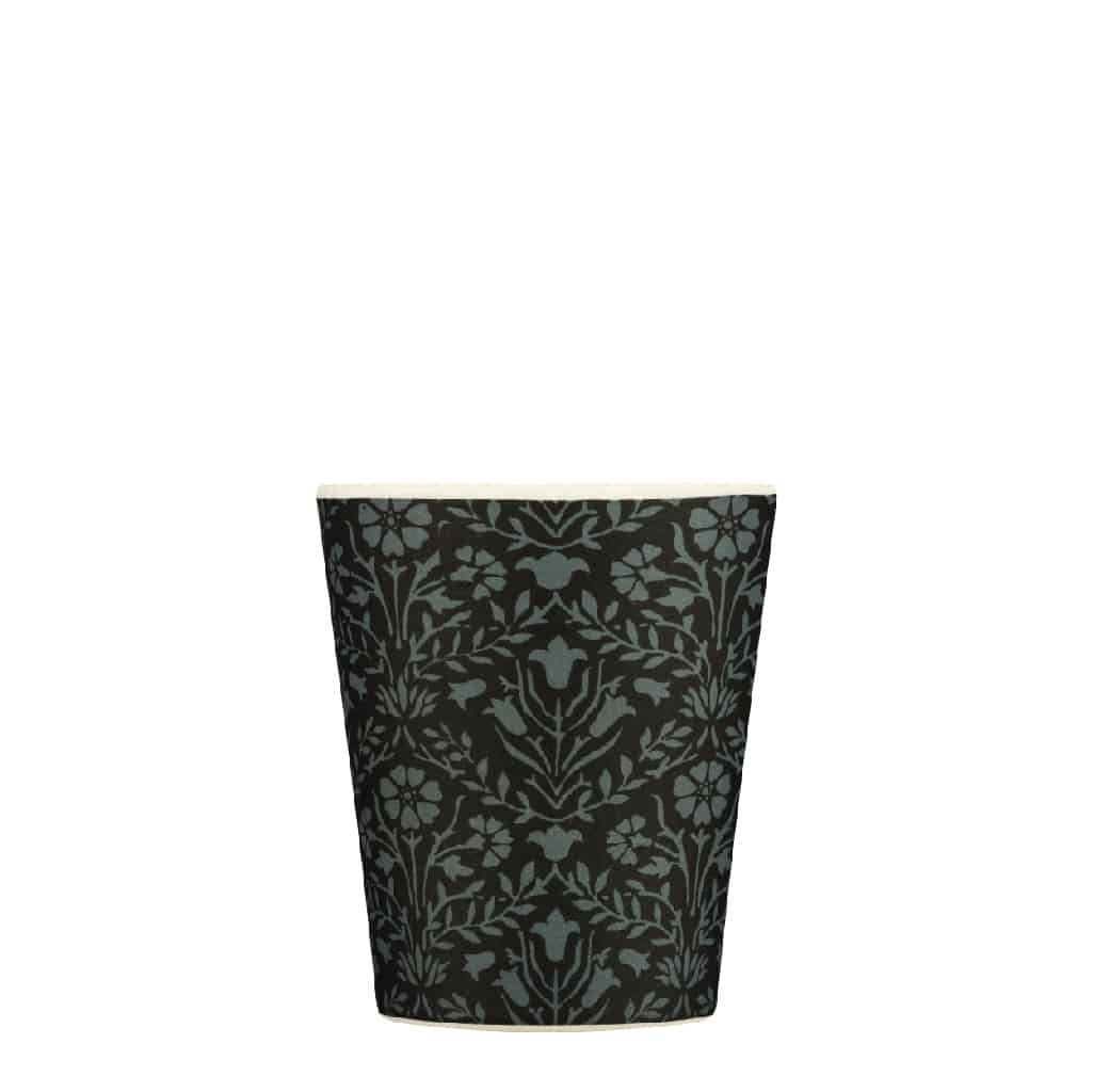 Ecoffee, William Morris: Ecoffee Cup Reusable Bamboo Travel Cup 0.25l / 8 oz. - Walthamstow, Redber Coffee