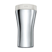 Alessi, Alessi CAFFA Stainless Steel Travel Mug - White, Redber Coffee