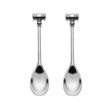 Alessi, Alessi Dressed Set of 2 Spoons by Marcel Wanders, Redber Coffee