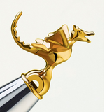 Alessi, Gold Alessi Prehistoric Reptilian Whistle (9093), Redber Coffee