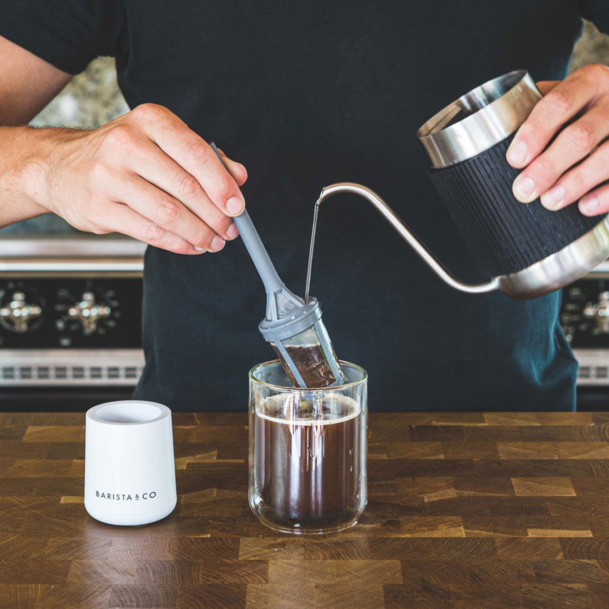 Barista & Co., Barista & Co. Coffee Brew It Stick - Light Grey, Redber Coffee