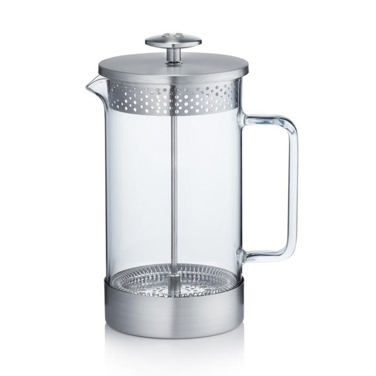 Barista & Co., Barista & Co. Core Coffee Press - Steel (8 Cup / 3 Mug / 1L), Redber Coffee