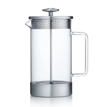 Barista & Co., Barista & Co. Core Coffee Press - Steel (8 Cup / 3 Mug / 1L), Redber Coffee