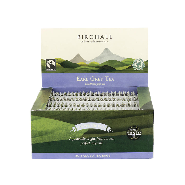 Birchall, Birchall Tagged Tea Bags 100pcs - Earl Grey, Redber Coffee