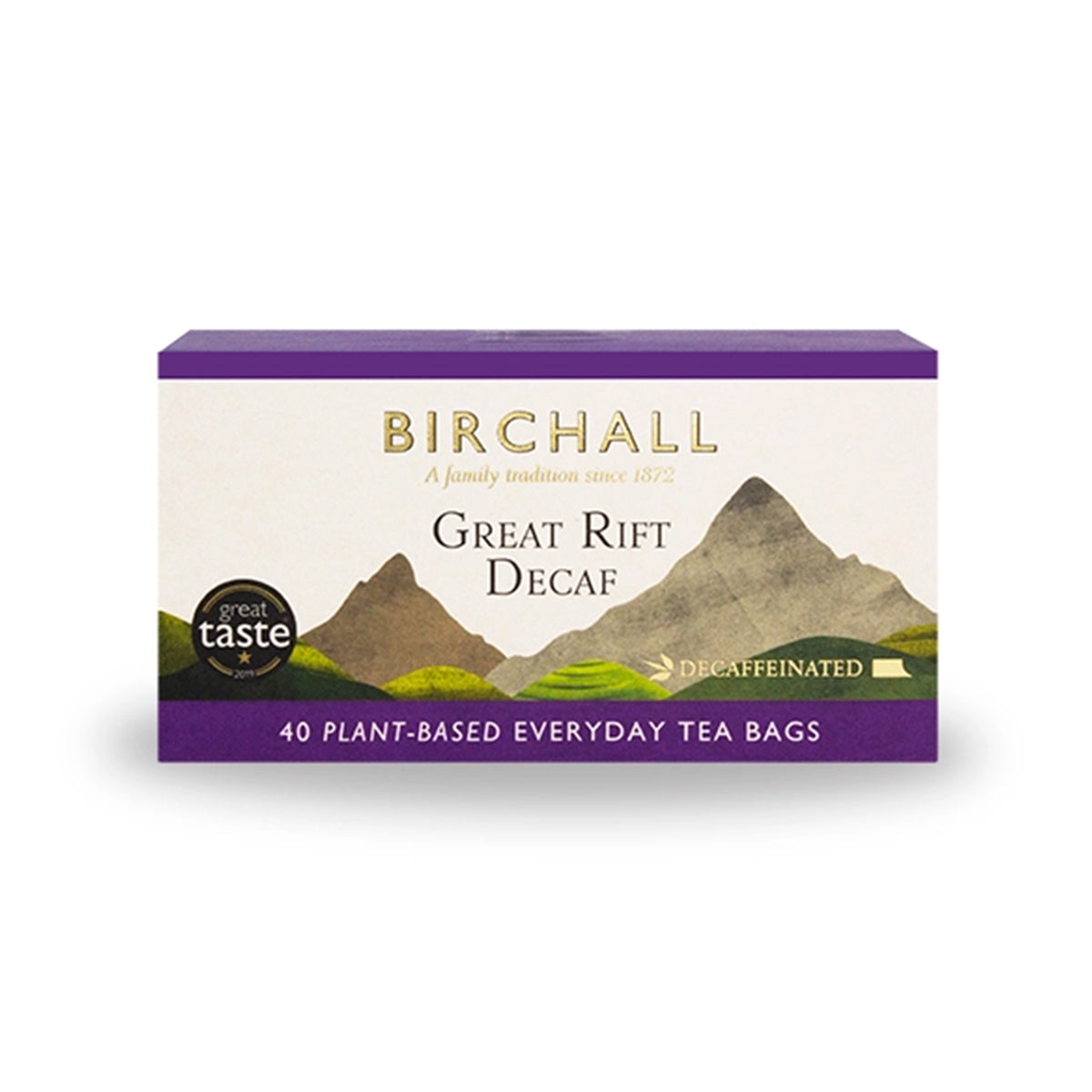 Birchall Everyday Tea Bags 40pcs - Great Rift Decaffeinated | Redber Coffee