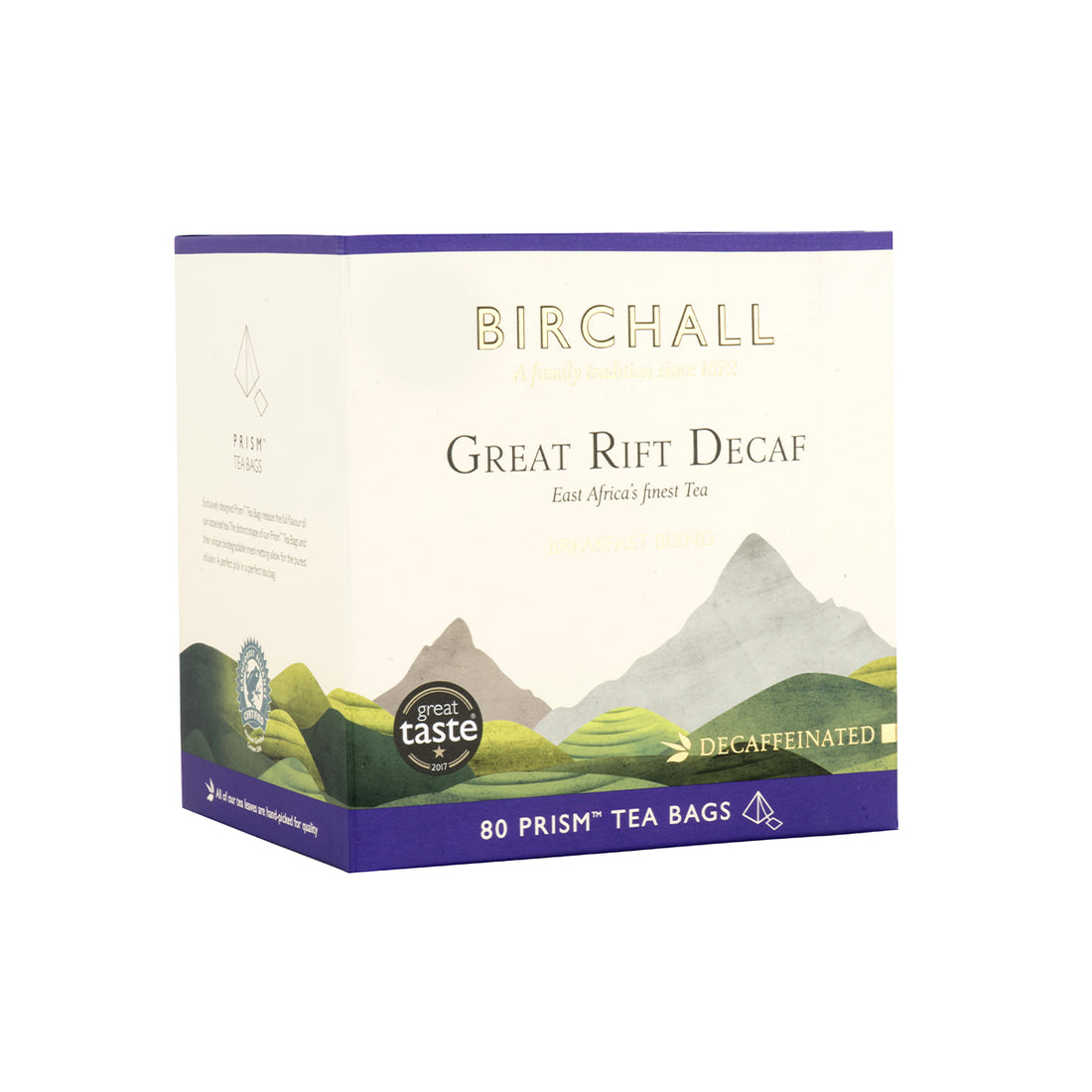 Birchall, Birchall Plant-Based Prism Tea Bags 80pcs - Great Rift Decaf, Redber Coffee