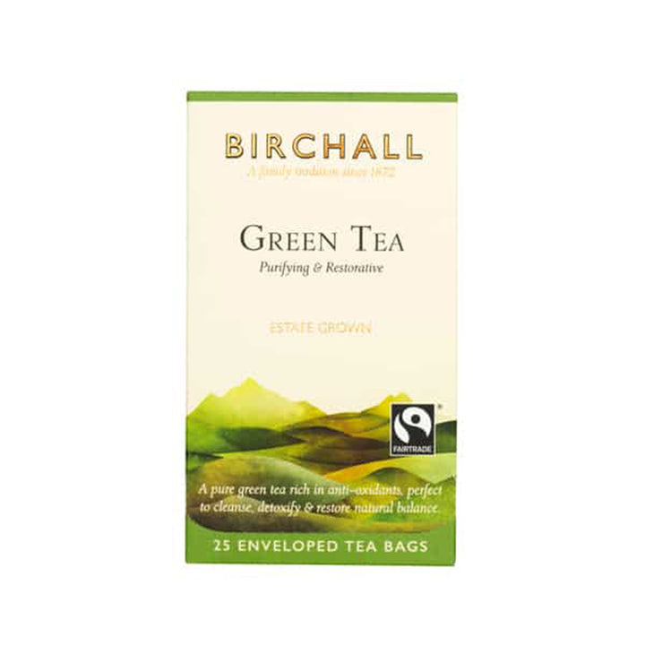 Birchall, Birchall Enveloped Tea Bags 25pcs - Green Tea, Redber Coffee
