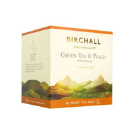 Birchall, Birchall Plant-Based Prism Tea Bags 80pcs - Green Tea & Peach, Redber Coffee