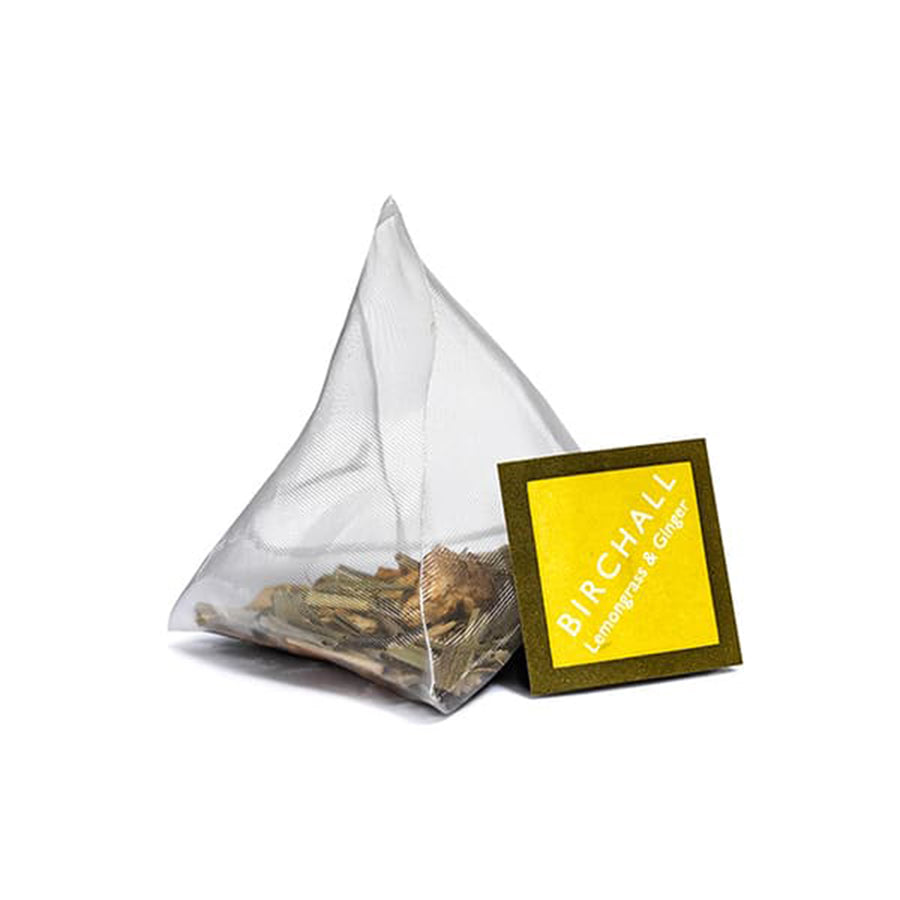 Birchall, Birchall Enveloped Prism Tea Bags 200pcs - Lemongrass & Ginger, Redber Coffee